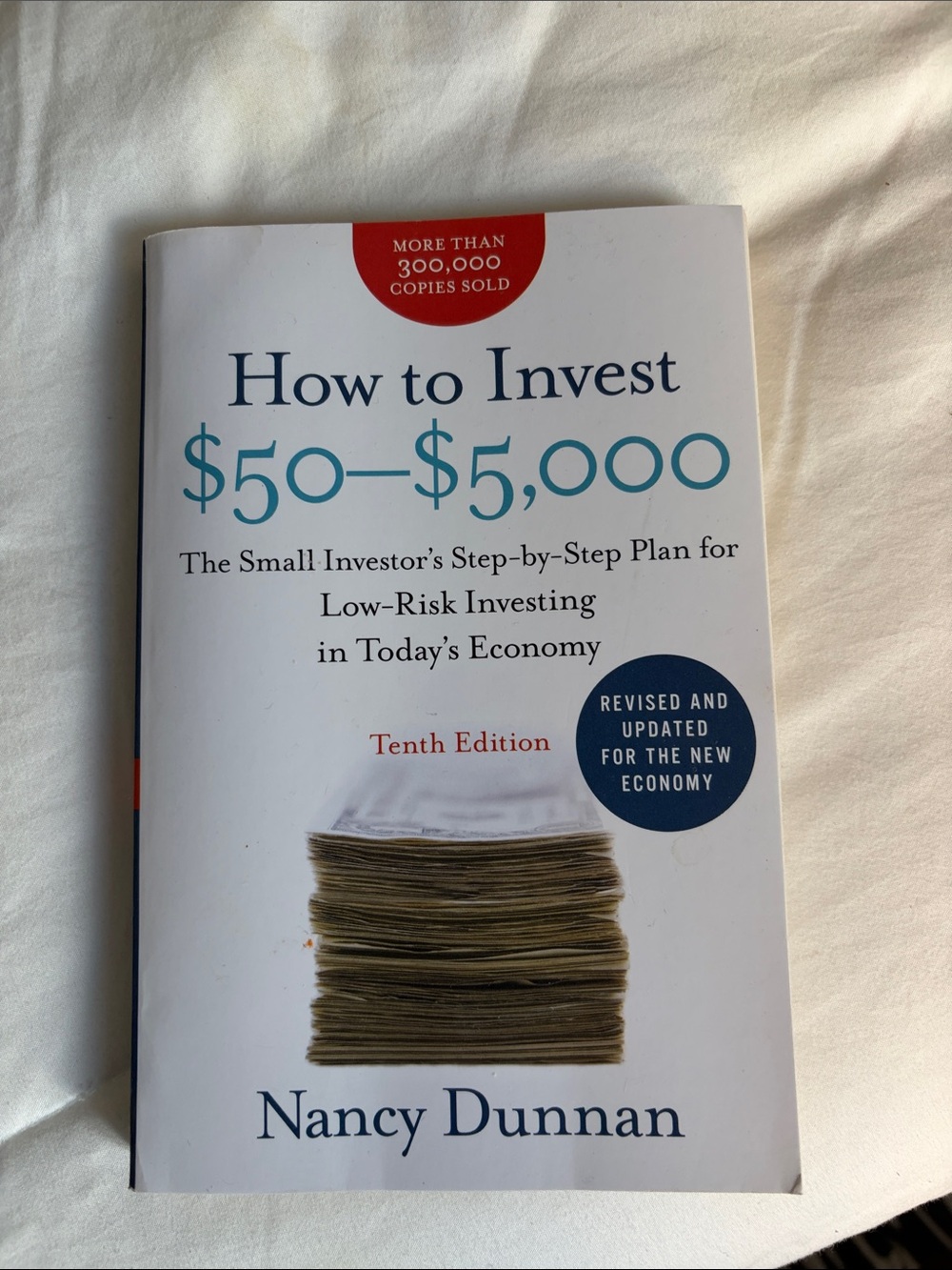 How to Invest $50–$5,000 — White Cover